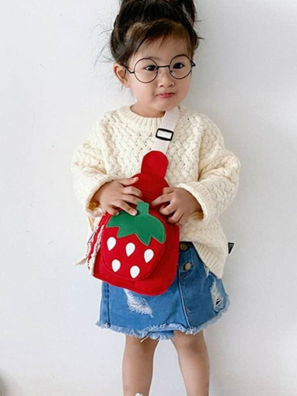 Strawberry Crossbody Shoulder Sling Bag
